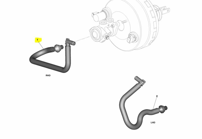 Image of BRAKE VACUUM HOSE