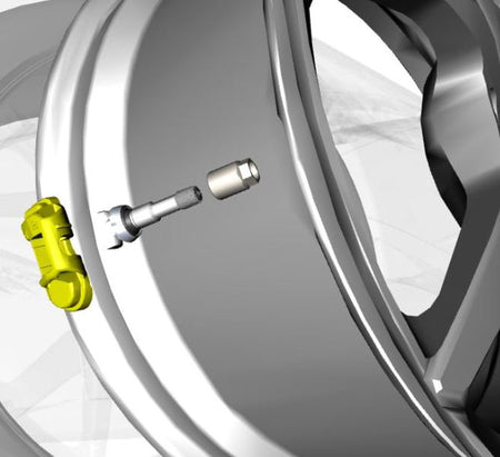 Image of TYRE PRESSURE SENSOR TPMS - 433MHZ