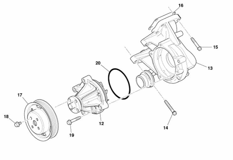 image 4 of pulley,water pump