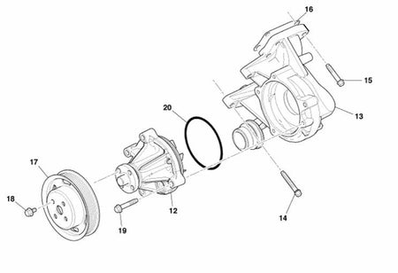 image 4 of pulley,water pump
