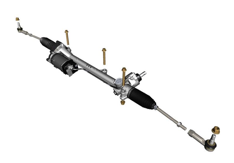 Image of STEERING RACK - LEFT HAND DRIVE