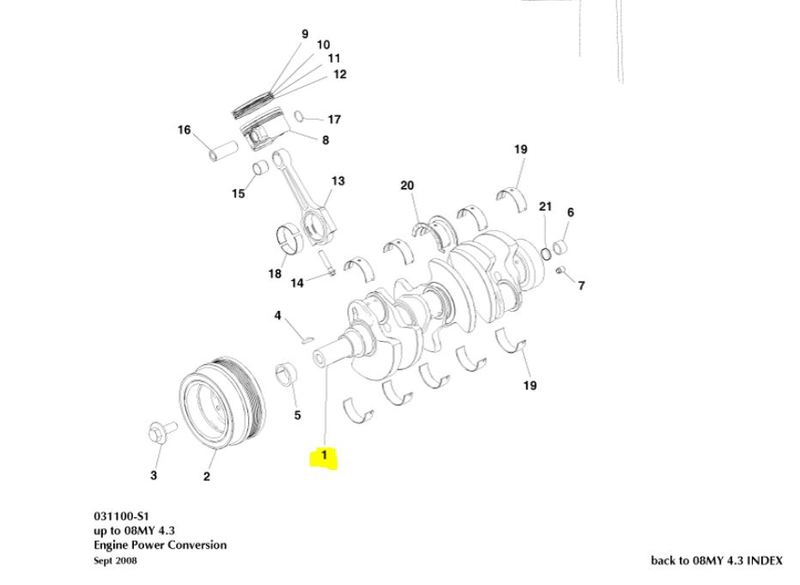 Image of CRANKSHAFT ASSEMBLY