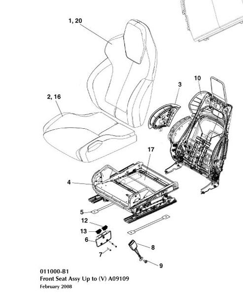Image of FRONT SEAT SPACER