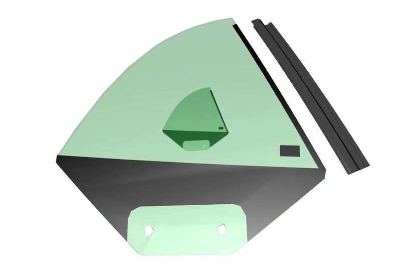 Image of RIGHT HAND REAR QUARTER GLASS