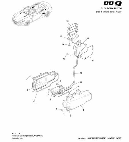 Image of LOWER LATCH STRIKER PLATE SHIM TONNEAU COVER