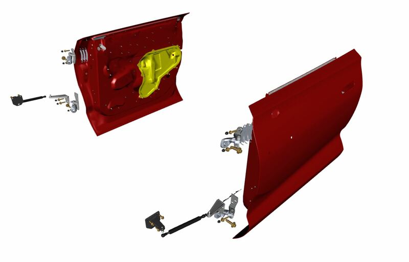 Image of RIGHT FRONT DOOR MEMBRANE WATER SHEDDER