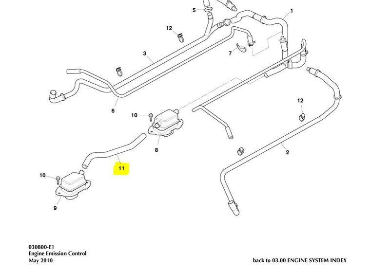 Image of ENGINE VACUUM HOSE HARNESS