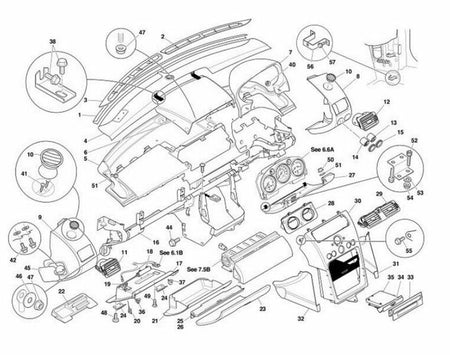 Image of LEFT HAND DASHBOARD AIR VENT REGISTER