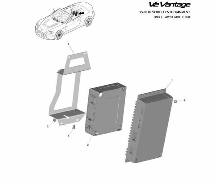 Image of PREMIUM AUDIO AMPLIFIER BRACKET