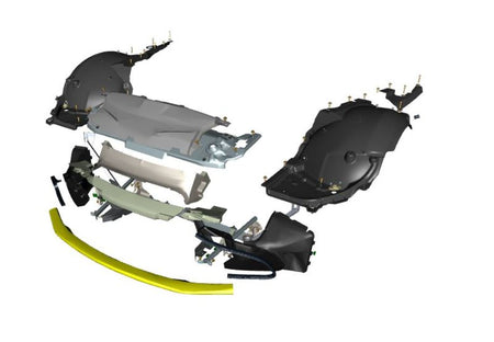 Image of FRONT LOWER SPLITTER REINFORCEMENT