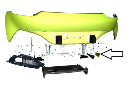 Image of REAR BUMPER DIFFUSER OUTER BLADE