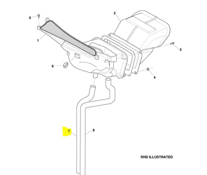 Image of TUBE PIPE AIRCON PLENUM DRAIN