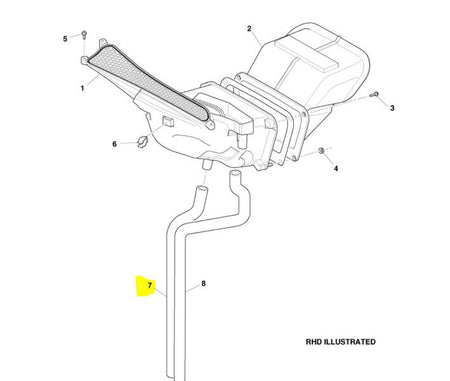 Image of TUBE PIPE AIRCON PLENUM DRAIN