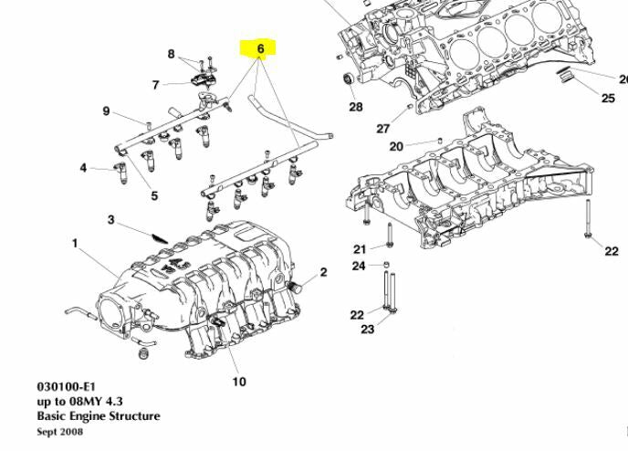 FUEL INJECTION RAIL 