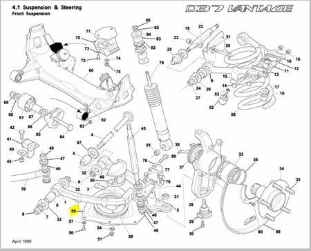 FRONT SUSPENSION SPRING PAN ASSEMBLY