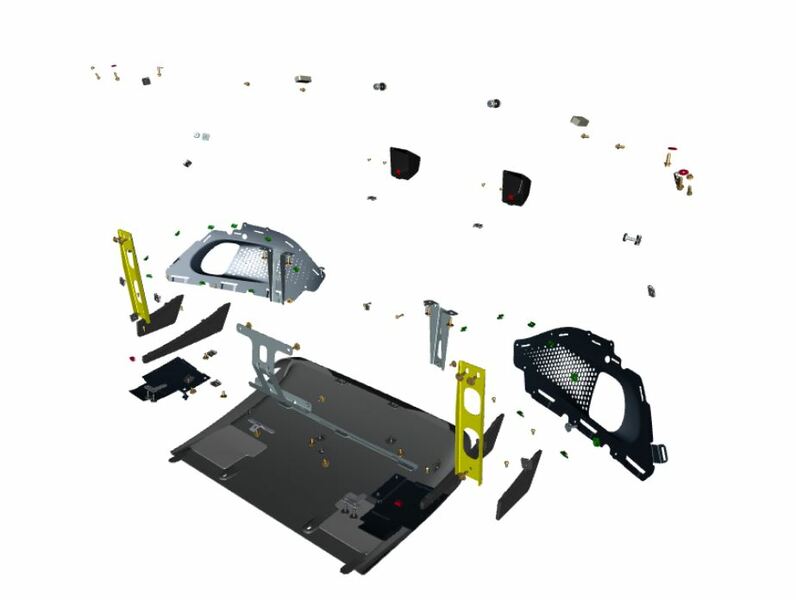 Image of REAR BUMPER BRACKET
