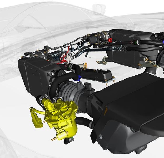 Image of SECONDARY AIR PUMP RIGHT HAND
