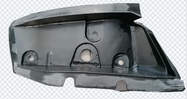LEFT HAND REAR LAMP BUCKET HOUSING BRACKET