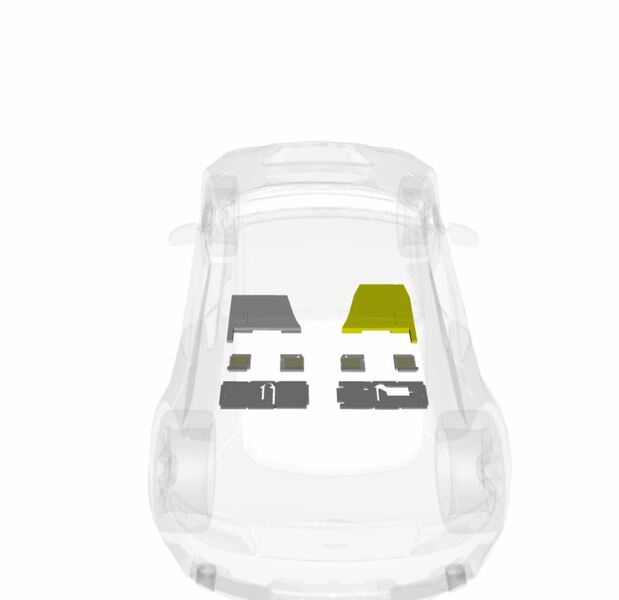Image of RIGHT FRONT FOOTWELL SOUND INSULATION