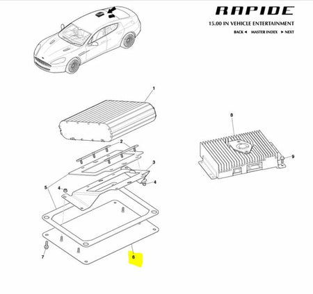 Image of B & O AMPLIFIER BASE PLATE