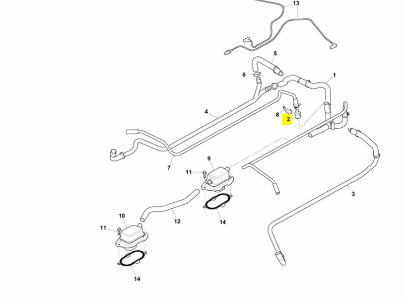 Image of POSTIVE CRANK VENTILATION - VACUUM SYSTEM