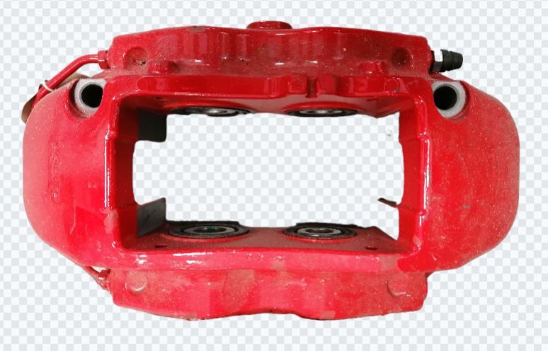 Image of REAR CALIPER BREMBO RED LEFT SIDE