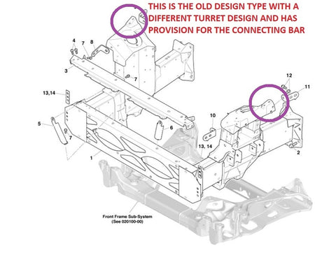 Image of FRONT STRUCTURE FRAME