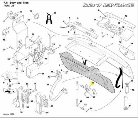 image 5 of bracket assembly,gas strut mounting