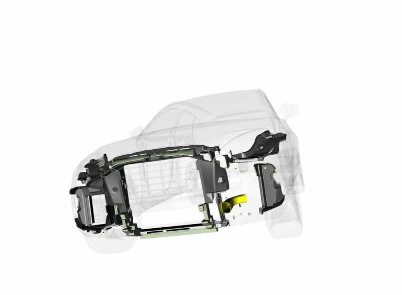 Image of LEFT FRONT BRAKE AIR DUCT