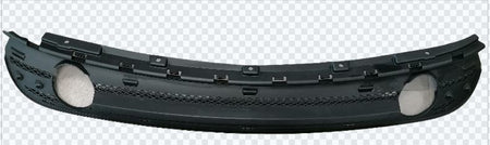 Image of REAR BUMPER DIFFUSER GRILLE WITHOUT PDC HOLES
