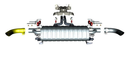 Image of LEFT HAND REAR EXHAUST PIPE EXTENTION