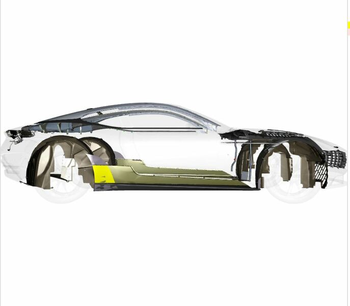 Image of RIGHT REAR SILL PAINT PROTECTION FILM