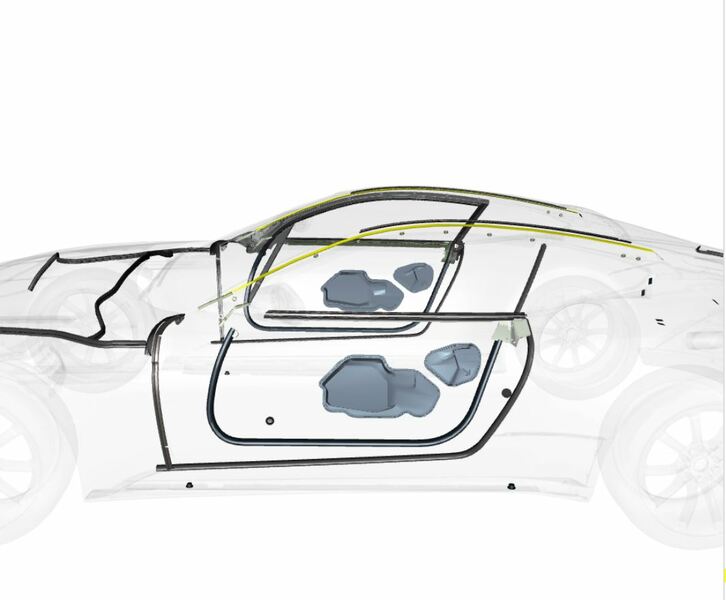 Image of NITTO SEAL SEALING STRIP - ROOF MOULDING