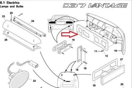 Image of LEFT REAR LAMP SEAL