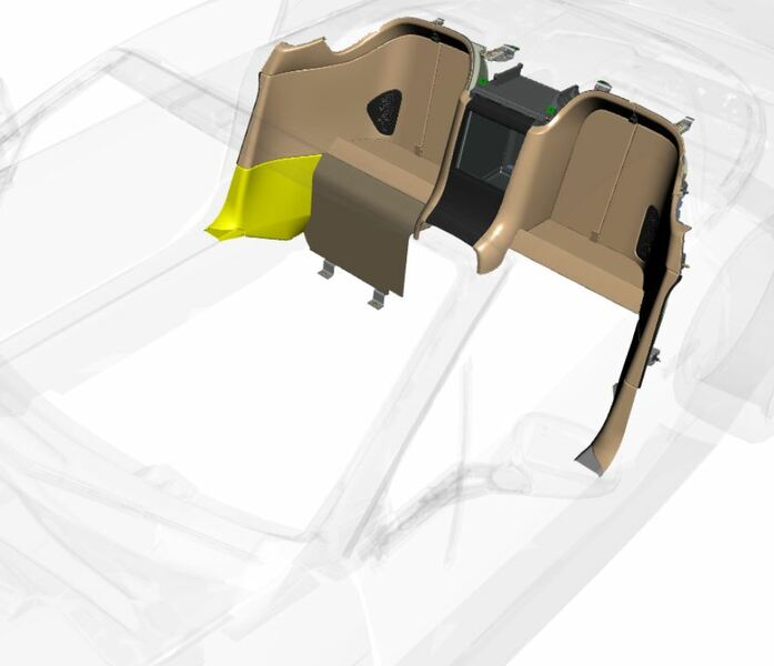 Image of REAR RIGHT TRIM PANEL