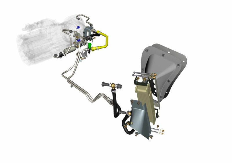 Image of TRANSMISSION COOLING HOSE ASSEMBLY