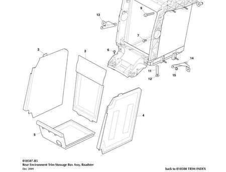Image of REAR STOWAGE BOX MAT