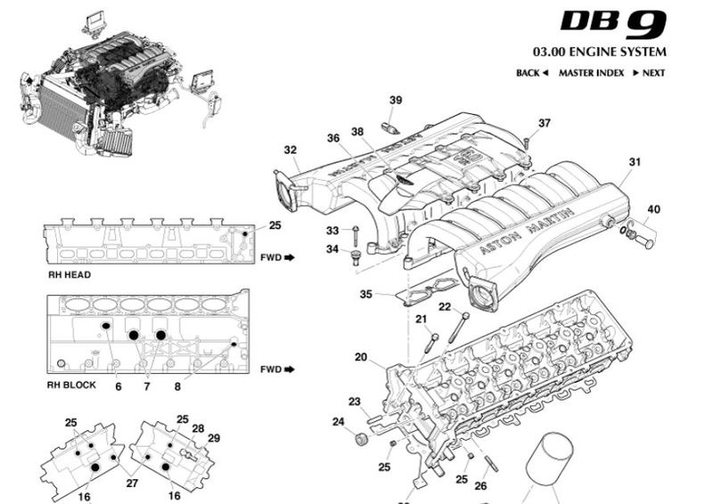 RIGHT HAND AIR INTAKE MANIFOLD 