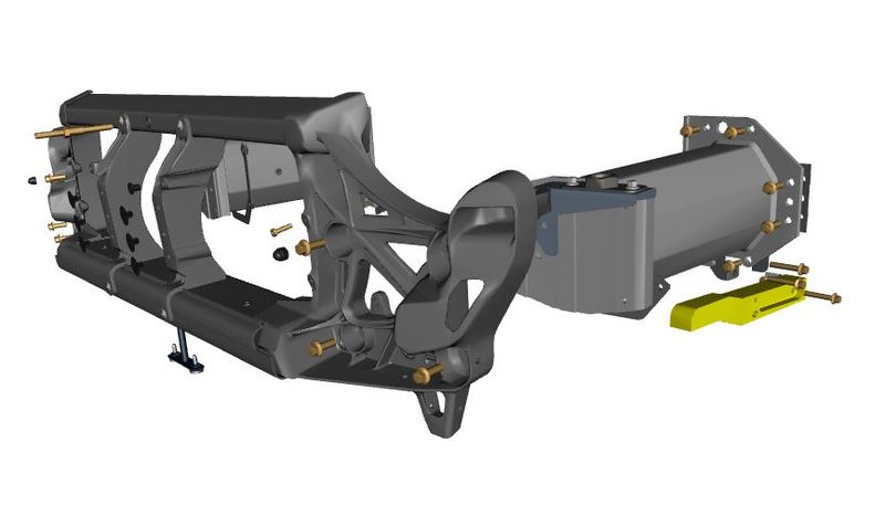 Image of LEFT HAND FRONT CRUSH INITIATOR BRACKET