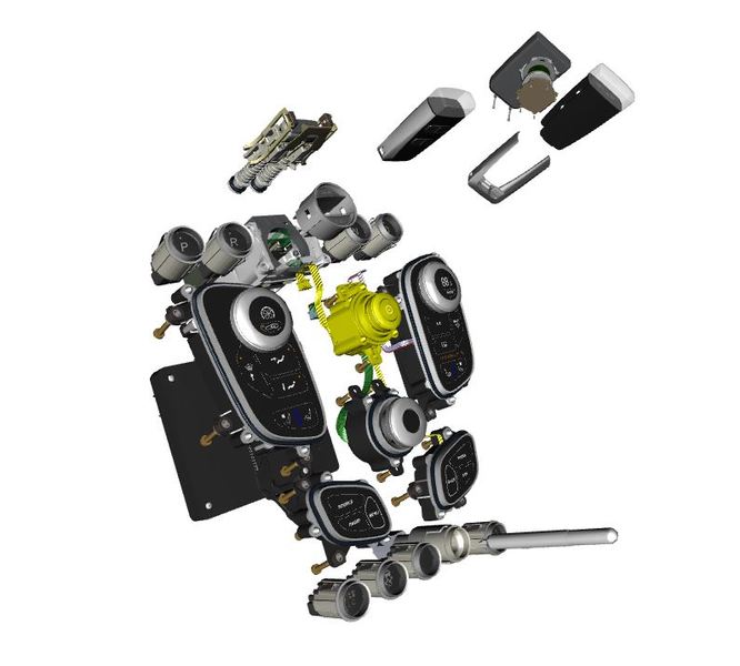 Image of CENTRE STACK ROTARY SWITCH