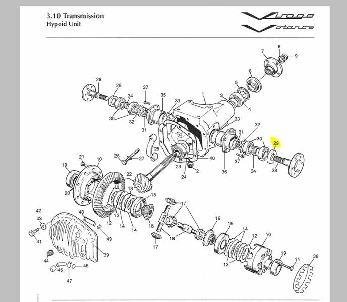 image 4 of oil seal,quarter shaft
