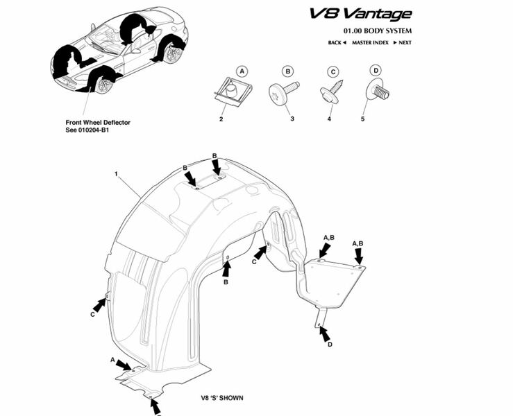 Image of LEFT REAR WHEEL ARCH LINER - COUPE PRE 2012