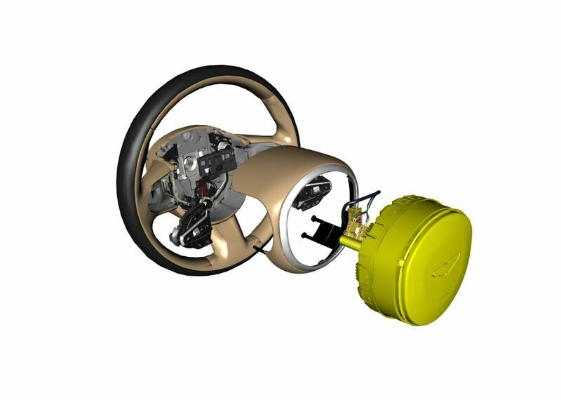 Image of DRIVERS STEERING WHEEL AIRBAG