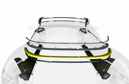 Image of REAR TONNEAU OUTER FINISHER MOULDING