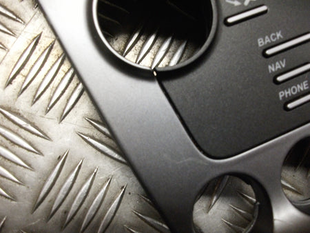 CENTRE STACK FASCIA AND CONTROLS - SILVER/ GRAPHITE