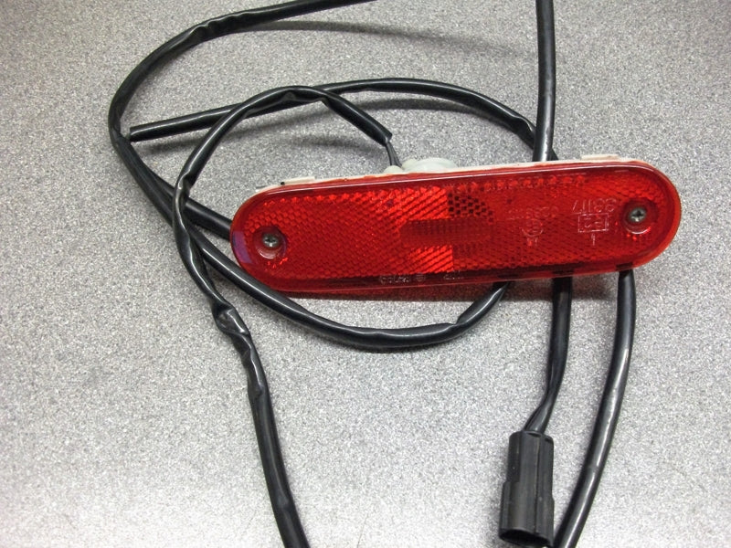 REAR INDICATOR LIGHT WITH RED LENS LEFT HAND