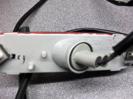 REAR INDICATOR LIGHT WITH RED LENS LEFT HAND