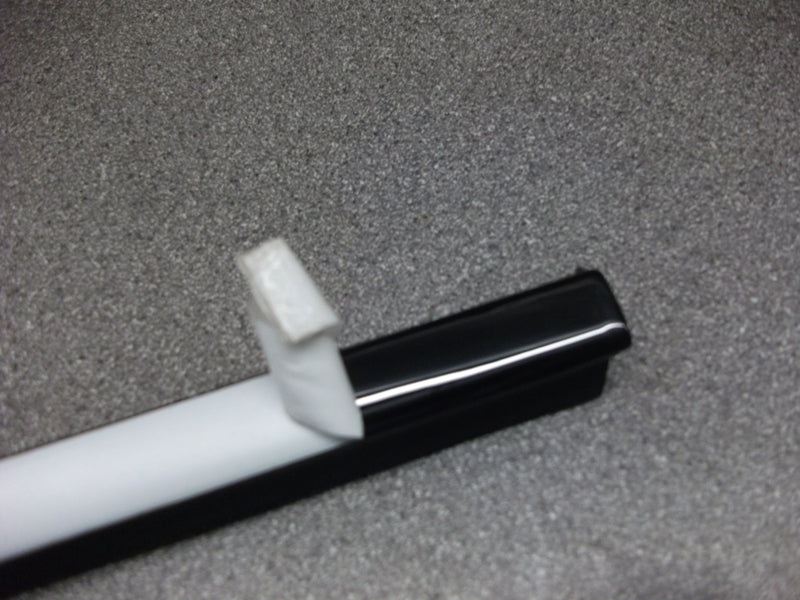 BLACK DOOR WAIST OUTER TRIM LEFT HAND SIDE