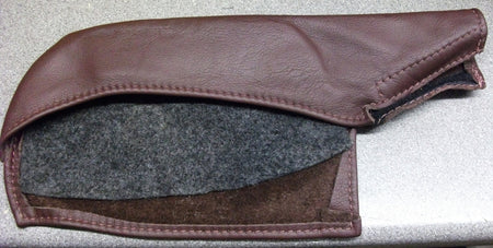 Image of HANDBRAKE PARKING BRAKE LEATHER COVER TRIM