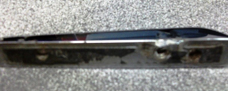 Image of RIGHT DOOR STRAKE SIDE WING FENDER CHROME TRIM